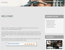 Tablet Screenshot of optiquema.com